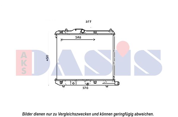 AKS DASIS Radiaator,mootorijahutus 150115N